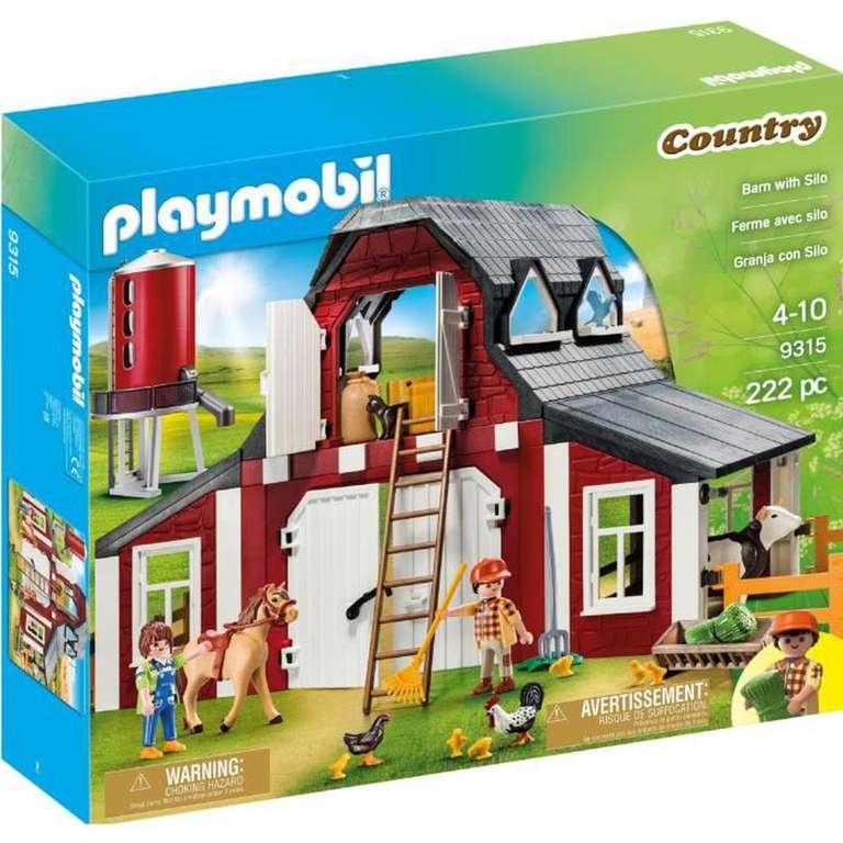 Ferme avec silo Playmobil 9315