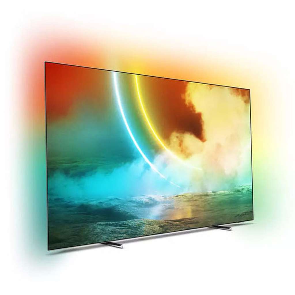 TV 55" Philips 55OLED705 - OLED, 4K UHD, 100 Hz, HDR 10+, Dolby Vision, Ambilight, Android TV (via 199.80€)