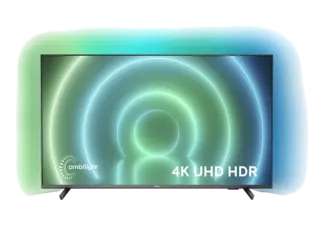 TV 50" Philips 50PUS7906/12 - 4K UHD, LED, Smart TV, Ambilight 3 côtés (Frontaliers Suisse)