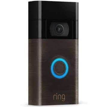 Sonnette vidéo Ring Video Doorbell 2 - Full HD, WiFi, détection de mouvement