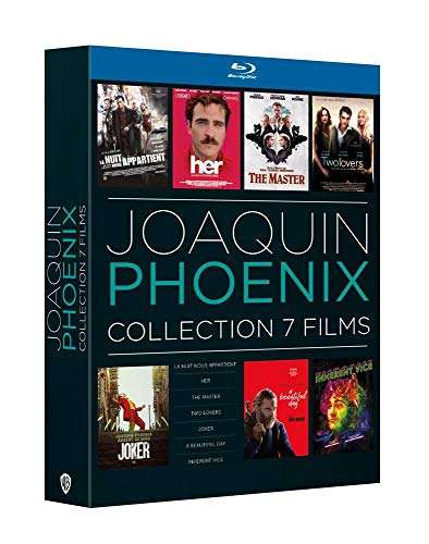Coffret Blu-Ray Collection de 7 Films Joaquin Phoenix