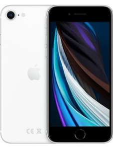 Smartphone 4.7" Apple iPhone SE A2296 (2ème génération) - HD+ Retina, 64 Go, Blanc