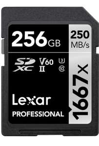 Carte mémoire SDXC Lexar Professional 1667x - 256 Go