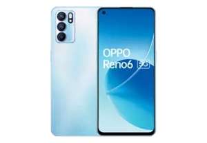 Smartphone 6.43" Oppo Reno 6 5G - 128 Go Noir (Frontaliers Suisse)