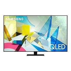 TV 55" Samsung QE55Q80T - QLED, 4K, Dalle 100 Hz, HDR10+, Smart TV (Via 329.7€ sur la carte)