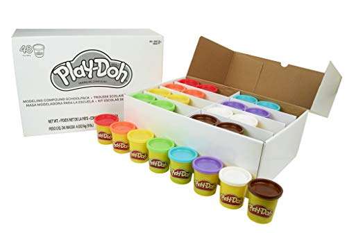 Coffret de 48 Pots de Pate à Modeler Play-Doh - 84g