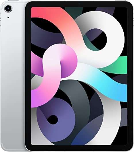 Tablette 10.9" Apple iPad Air 2020 (4ᵉ génération) Wi-FI + Cellular - 256 Go, Argent