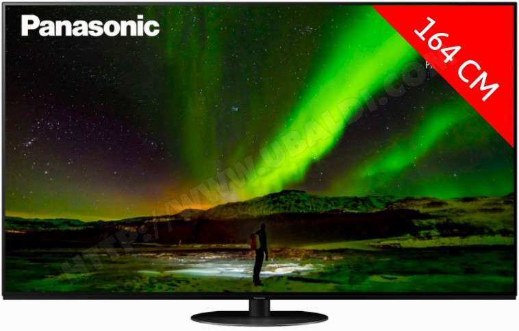 TV 65" Panasonic TX-65JZ1500E - OLED, 4K UHD, 100 Hz, Dolby Vision IQ & Dolby Atmos (1675€ via RAKUTEN15 - 100€ en RP) Vendeur Ubaldi