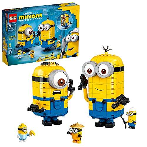 Jeu de construction Lego Minions - Les Maxi-Minions et leurs repaires (75551)