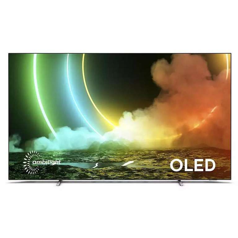 TV 55" Philips 55OLED706 - 4KUHD, HDR10+, OLED, 100Hz, Dolby Atmos, Ambilight, Android TV (via 199.8€ fidélité)