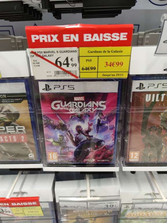Marvel's: Guardians of the Galaxy sur PS4, PS5 et Xbox One & Series X - Saint-Sébastien-sur-Loire (44)