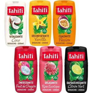 Pack de 6 gels douche Tahiti - 6 x 250ml