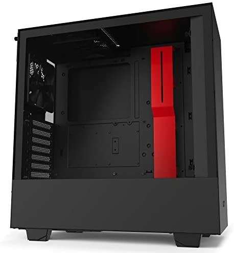 Boîtier PC NZXT H510 - noir/rouge