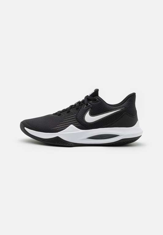Chaussures de basket Nike Precision 5 BasketBallSchuh - Couleur Noir/Blanc/Anthracite/Volt