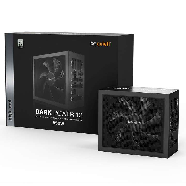 Alimentation PC Be Quiet! Dark Power 12 - 850W, 80+ Titanium