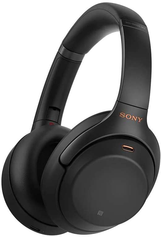 Casque à réduction de bruit Sony WH1000XM3B - Bluetooth (Via Remise Panier) - Noir ou Argent