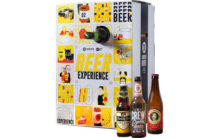 Calendrier de l’avent bière The Beer Experience 2021