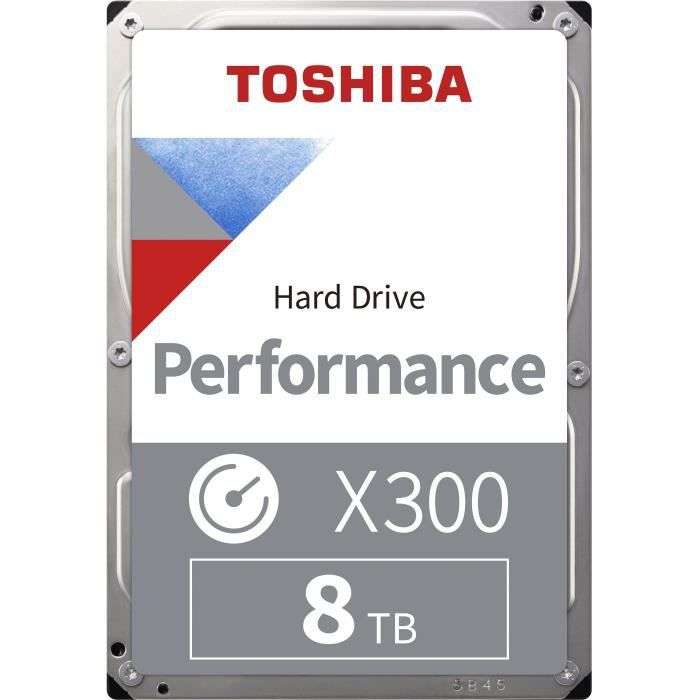 Disque dur interne 3.5" Toshiba X300 - 8 To, 7200 tr/min