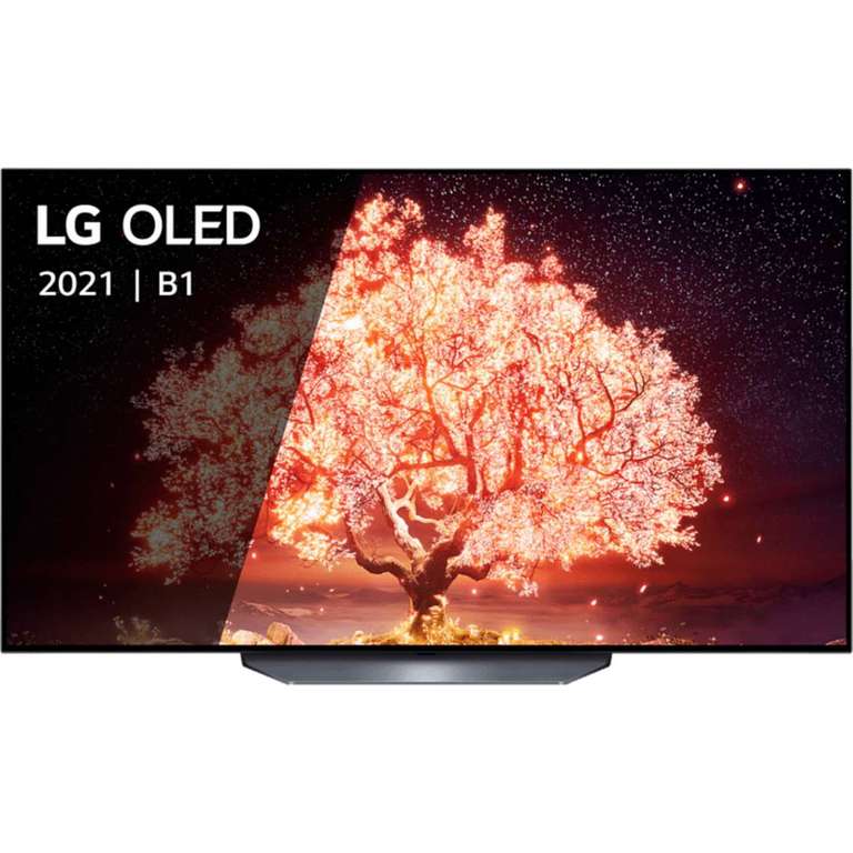 TV 55" LG OLED55B1 - 4K UHD, Dolby Vision, Dolby Atmos, 100Hz, HDMI 2.1, Compatible Google Assistant (Via 199.80€ sur la carte de fidélité)