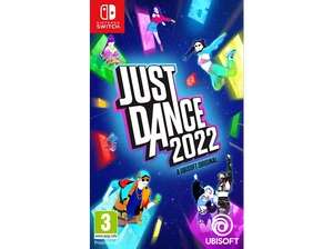 Jeu Just Dance 2022 sur Nintendo Switch (Frontaliers Belgique)