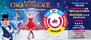 Place Fauteuil Honneur pour le Cirque sur Glace - Le Havre (76), Rouen (76), Nantes (42), st Etienne (42) - tousaucirque.com