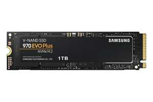SSD interne NVMe M.2 Samsung 970 EVO Plus (MZ-V7S1T0BW) - 1 To, TLC 3D (tones.be)