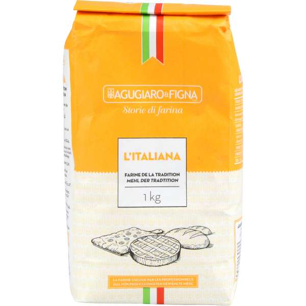 Sachet de farine Agugiaro & Figna L'Italiana (1 kg, 1.99€ le lot de 10) - Pontault-Combault (77)