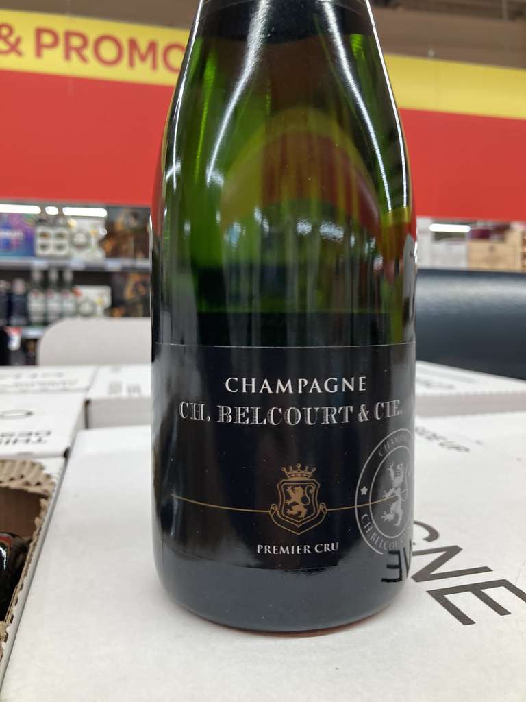 Bouteille de Champagne Premier Cru brut CH. Belcourt & Cie - 75cl (via 2€ fidélité)