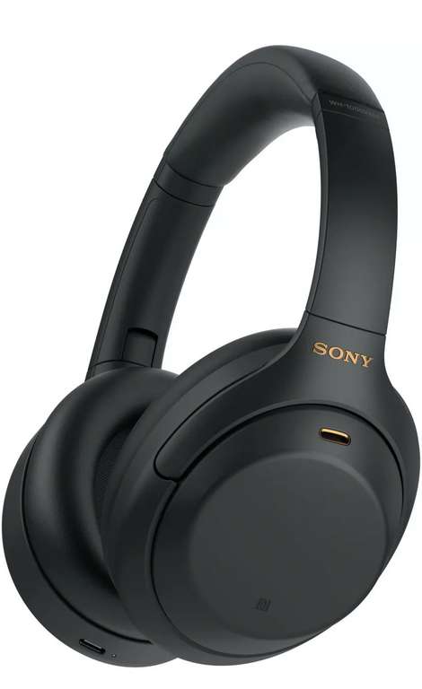Casque audio sans fil à réduction de bruit active Sony WH-1000XM4 - Noir
