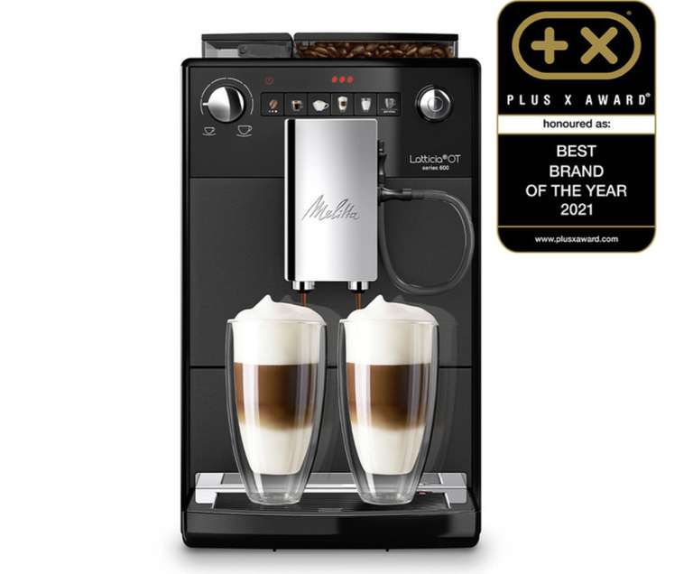 Machine à café automatique avec broyeur Melitta Latticia F300-101 One Touch (via ODR de 50€)