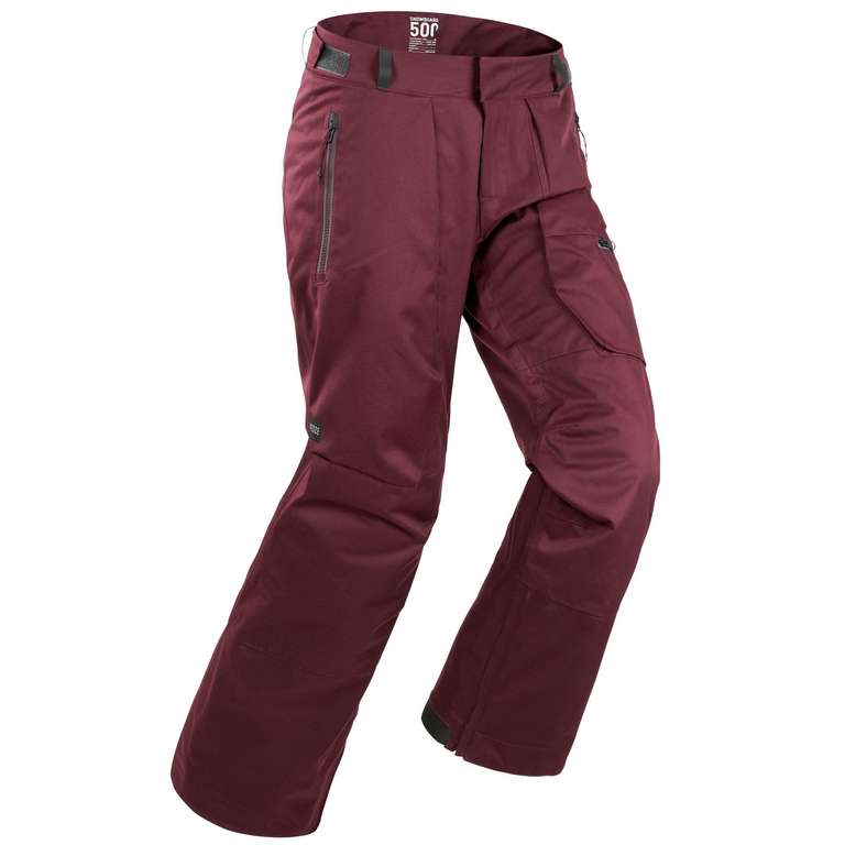 Pantalon de ski / snowboard Dreamscape 500 - rouge (du S au XXL)