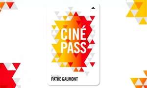 Sélection de cartes CinéPass en promotion - Ex : CinéPass Adulte 1 an (Cinémas Pathé Gaumont)