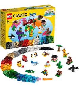 Lego Classic - Briques créatives Autour du monde (11015) - 15 Figurines d’Animaux (Via Coupon)