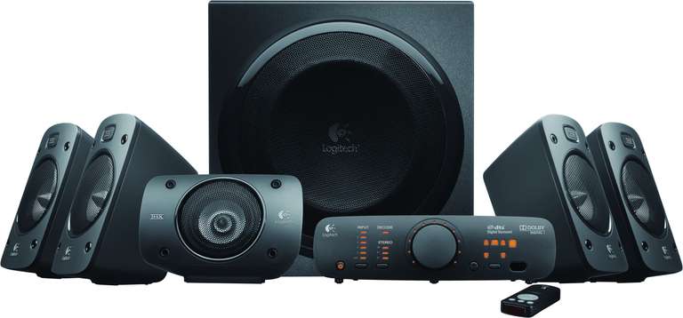 Système audio 5.1 Logitech Z906 - Son Surround, THX, 500 W RMS