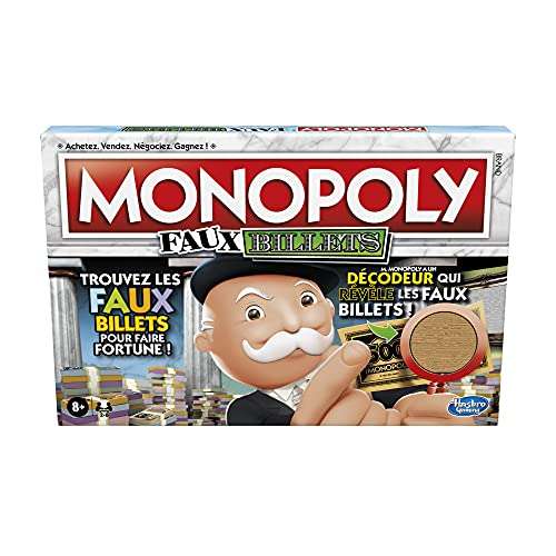 Jeu de société Monopoly Faux Billets
