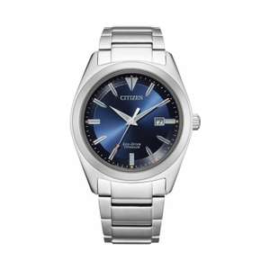 Sélection de montres Citizen en soldes - Ex : montre Citizen Super Titanium Gents Eco-Drive AW1640-83L - 41,5 mm (Dornier.fr)