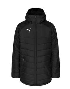 Manteau d'Hiver Puma Liga Sideline Bench - Noir/Blanc, Taille M ou XL