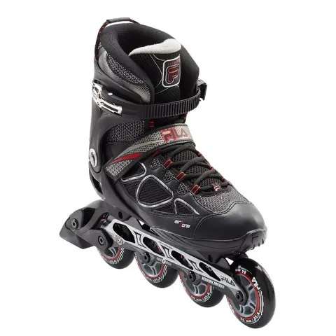 Roller fitness Fila Primo Air Zone 84mm - Noir/Rouge