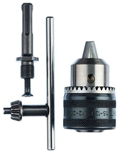 Adaptateur SDS plus Bosch (accessoires pour marteau burineur) - 13 mm, avec mandrin porte-foret