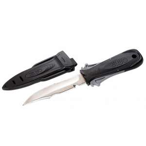 Couteau de plongée Omer modèle Mini Blade avec sangles.