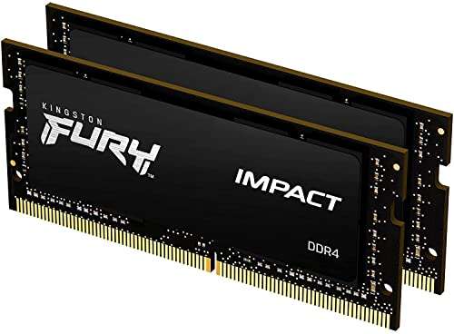 Kit de RAM Portable SO-Dimm Kingston FURY Impact DDR4-3200 CL20 - 16 Go (2x8)