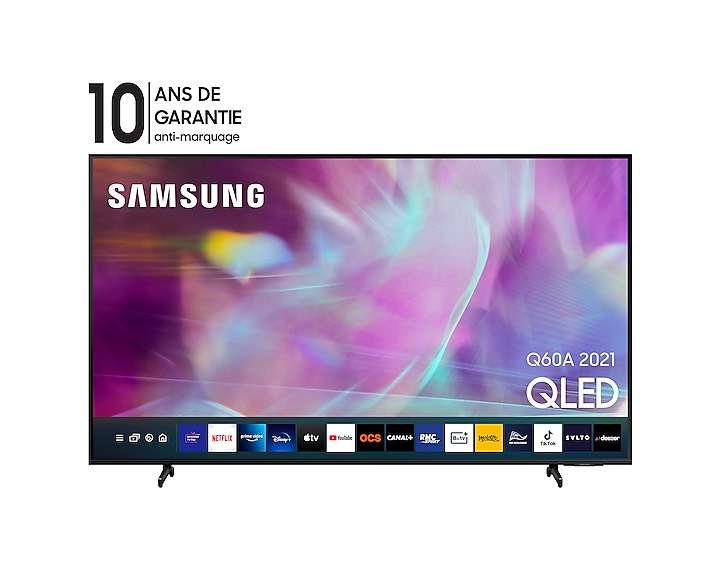 TV QLED 50" Samsung QE50Q60A - 4K UHD, 50 Hz, HDR10+, Smart TV