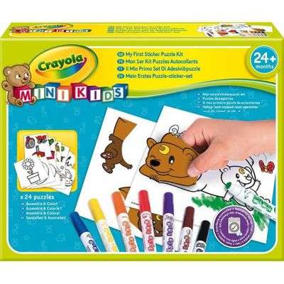 Mon premier kit puzzle autocollant Crayola Mini Kids