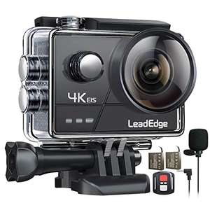 Caméra sportive LeadEdge - 4K/30FPS 1080P/60FPS 20MP (Vendeur tiers)