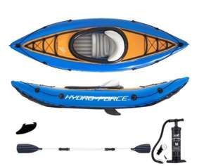 Kayak gonflable Hydro Force Cove Champion + Gonfleur + Pagaie