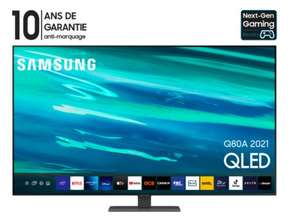 [Clients EDF depuis Mai 2021] TV 55" Samsung 55Q80A 2021 - 4K UHD, QLED