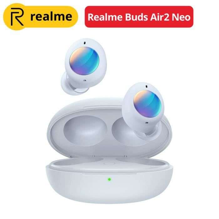 Ecouteurs Sans Fil Realme Buds Air 2 Neo Blanc TWS (Vendeur Tiers)