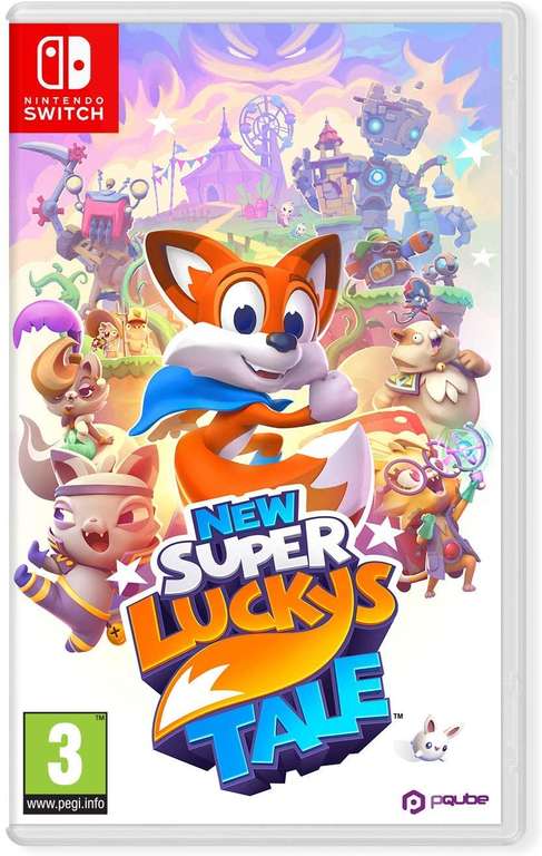 Sélection de jeux Switch à 7.95€ - Ex: New Super Lucky's Tale (Code dans la boite)