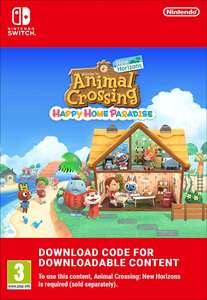 DLC Animal Crossing: New Horizons – Happy Home Paradise sur Nintendo Switch (Dématérialisé)