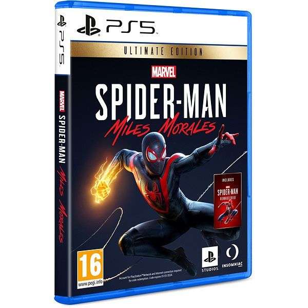 Jeu Spiderman Miles Morales : Ultimate Edition sur PS5